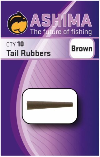Ashima Tail Rubbers Brown 