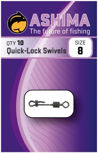 Ashima Quick-Lock Swivels Size 8